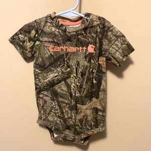 Carhartt Camo Onesie 18m